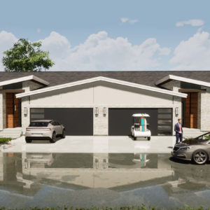 Duplex Plan 2671 Front