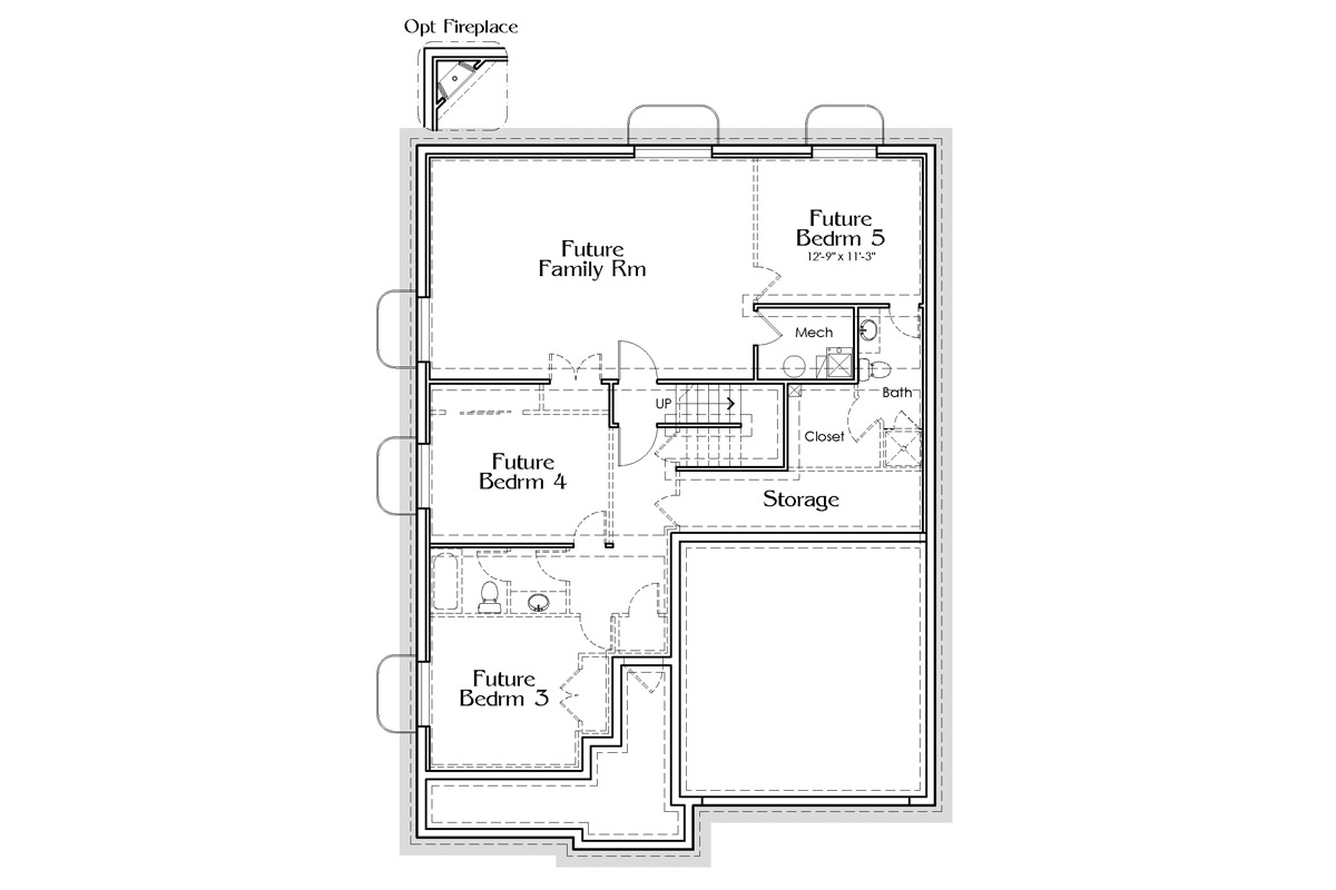 Floor Plan 1552 Basement