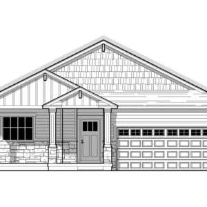Plan 1552 Front Elevation
